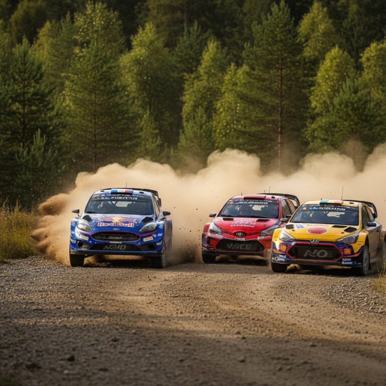 Midfield Battle Defines Intense Regional Rally Competition