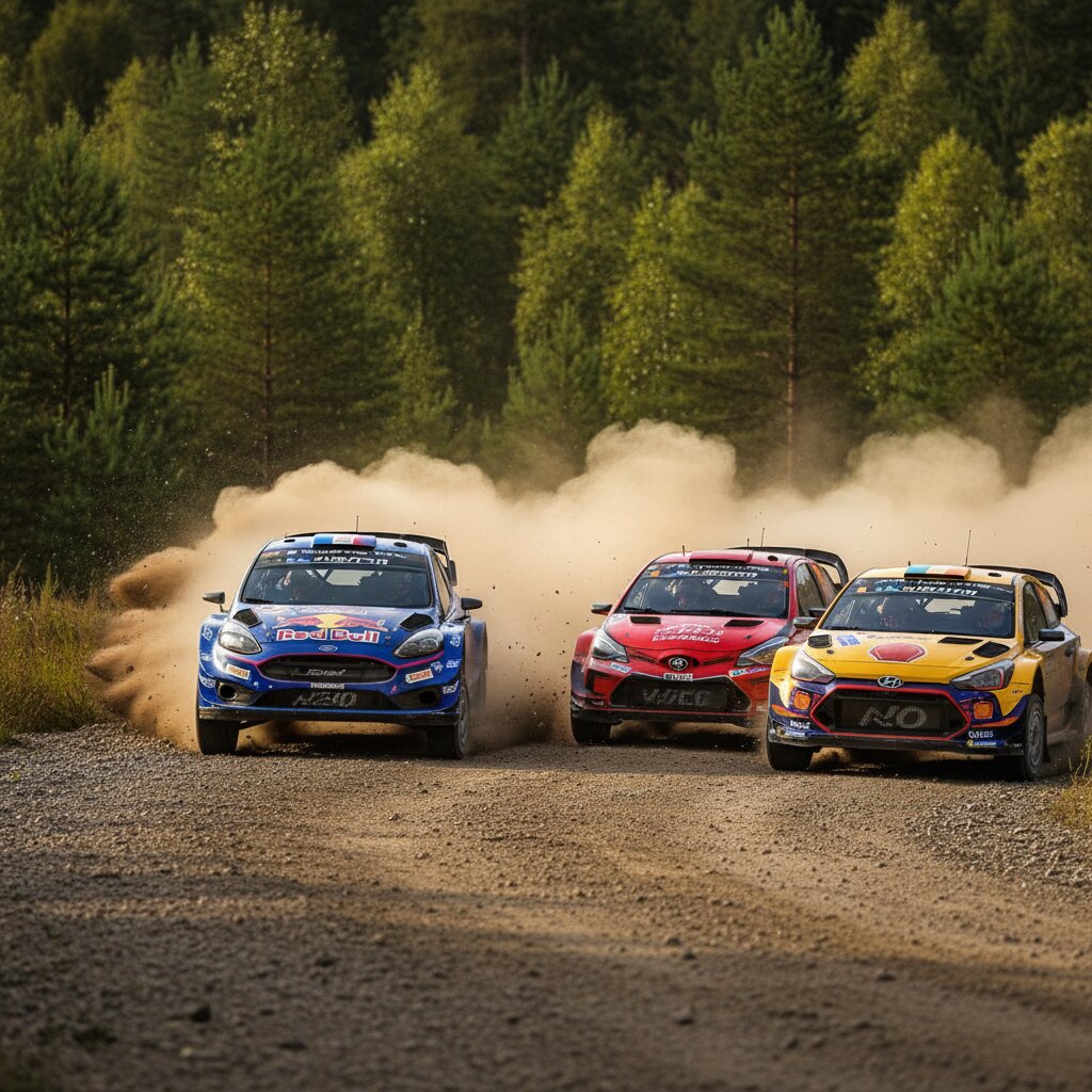 Midfield Battle Defines Intense Regional Rally Competition